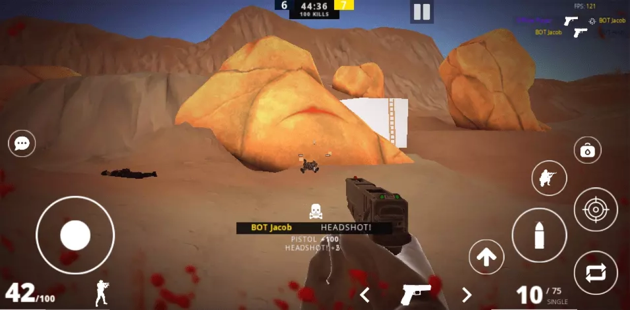 Screenshot #2 - MFPS Mobile Control - обновлено