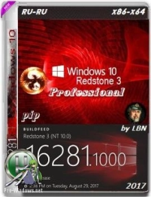 Windows 10 Pro 16281.1000 RS3 Release x86-x64 RU-RU PIP