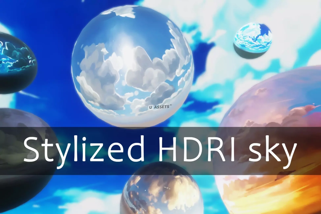 Screenshot #1 - Cartoon & Stylized HDR sky