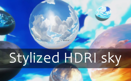Cartoon & Stylized HDR sky