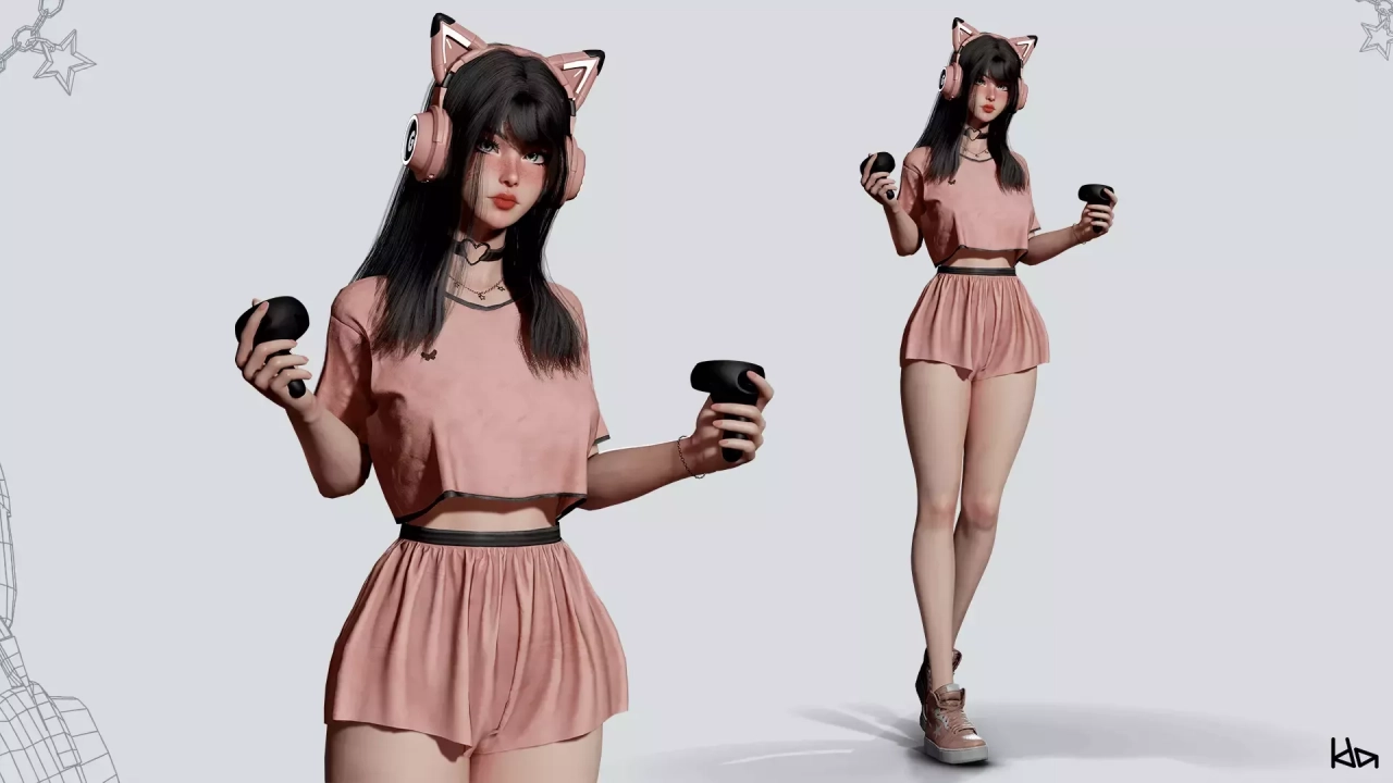 Screenshot #3 - Gamer Girl