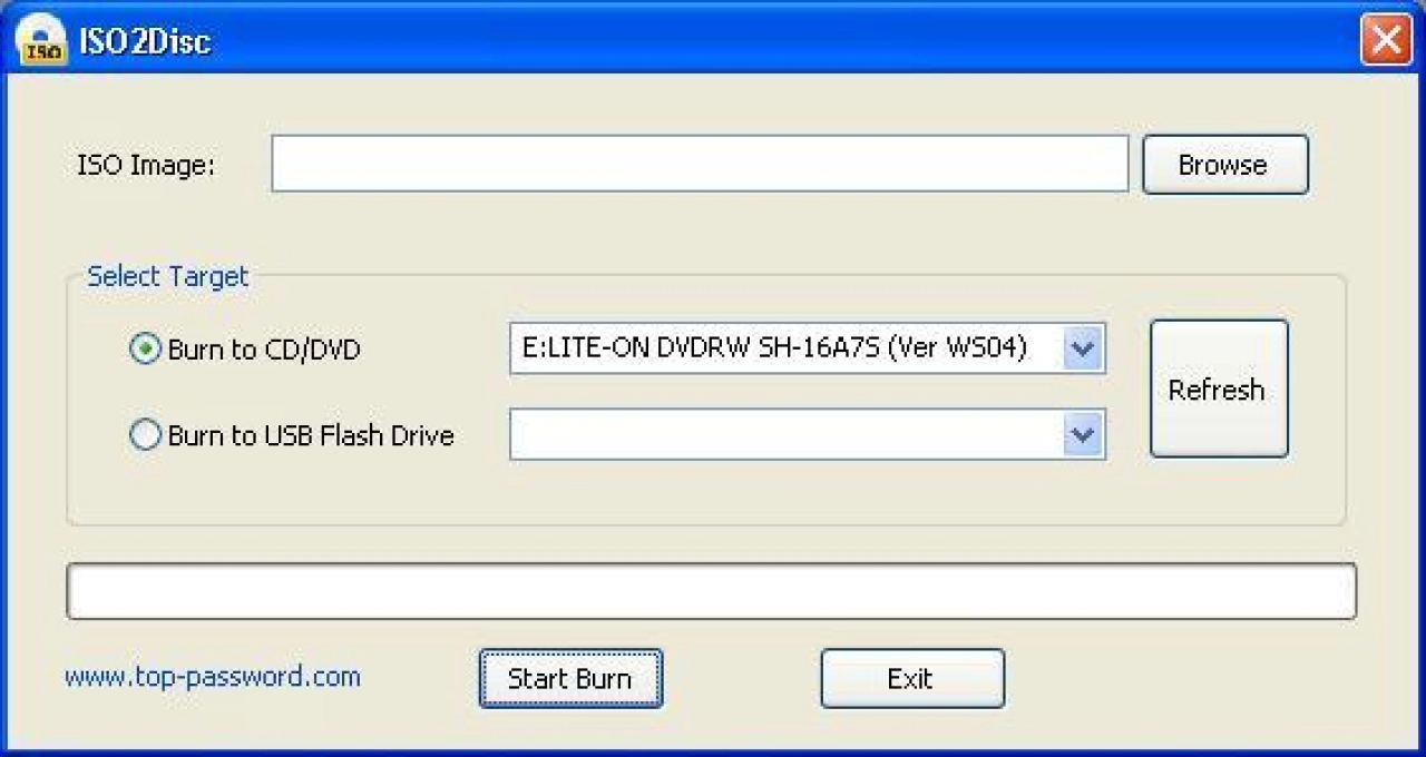 Screenshot #1 - ISO2Disc v1.10