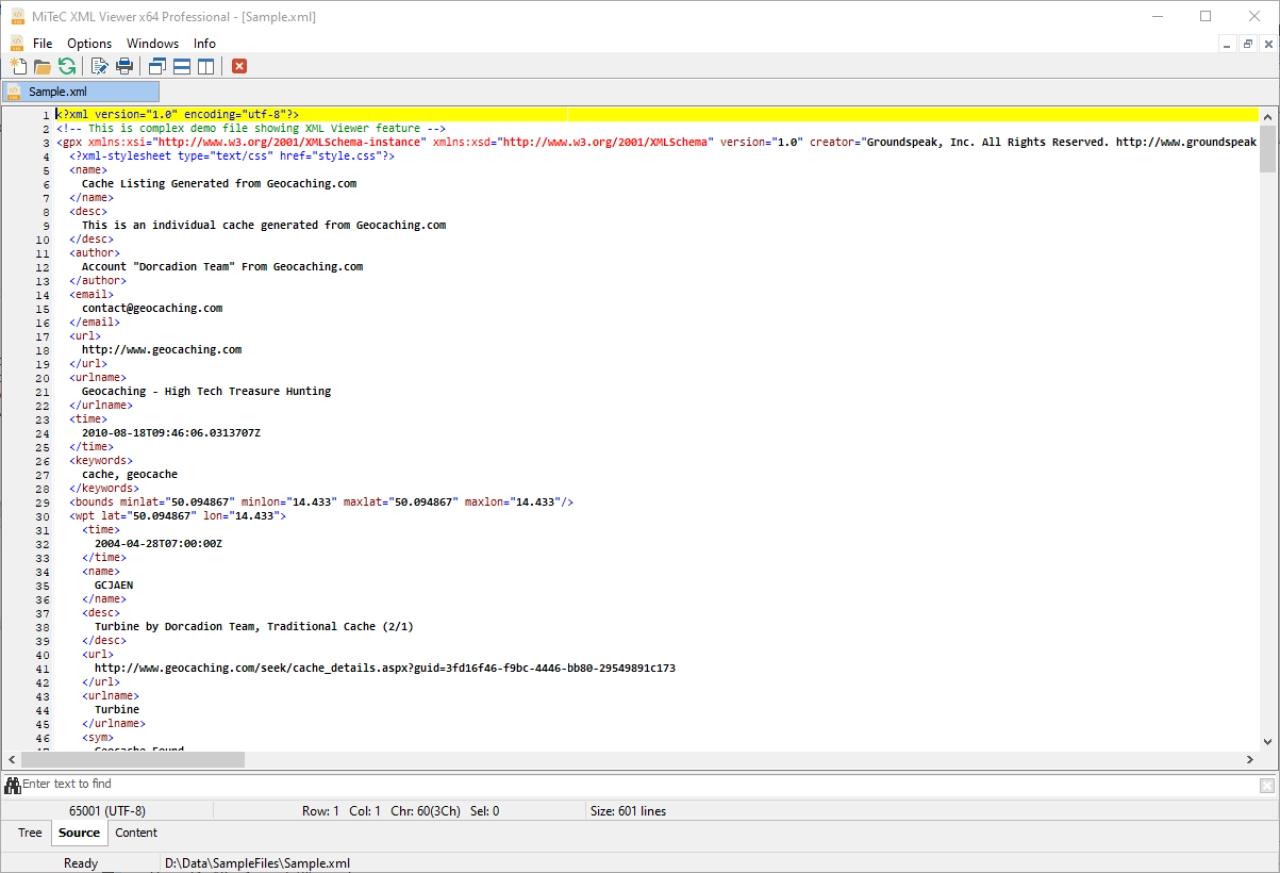 Screenshot #8 - XML Viewer