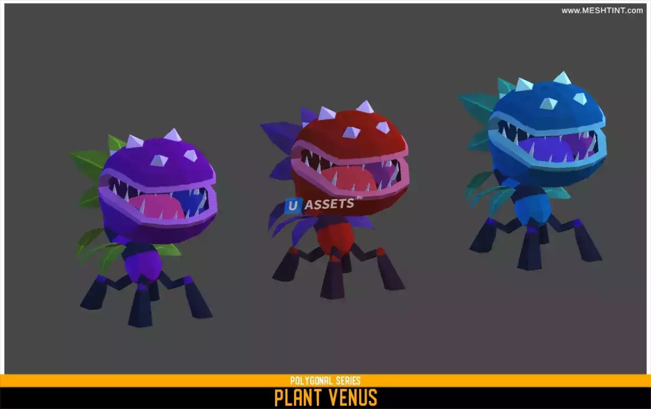 Screenshot #4 - Polygonal Creatures Pack 2