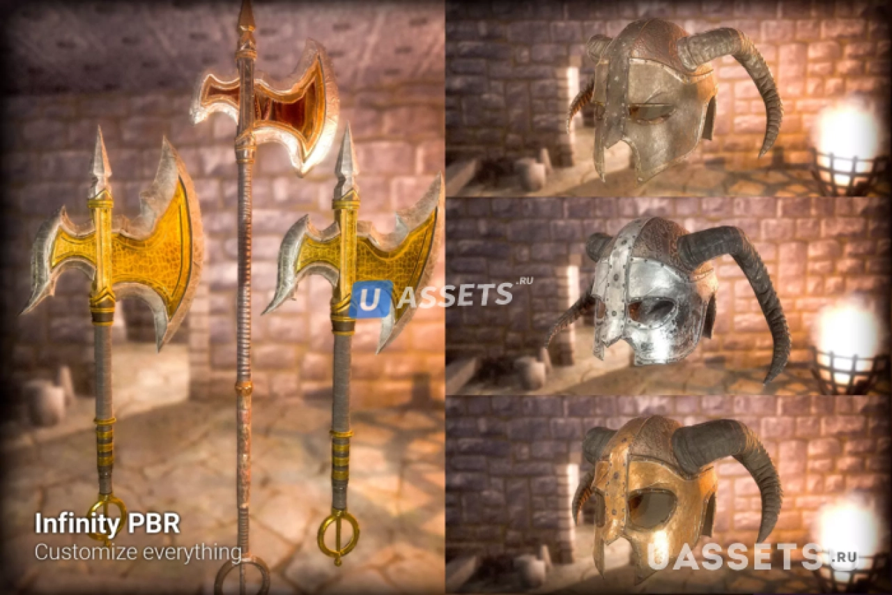 Screenshot #1 - Weapons & Armor PBR Pack 1