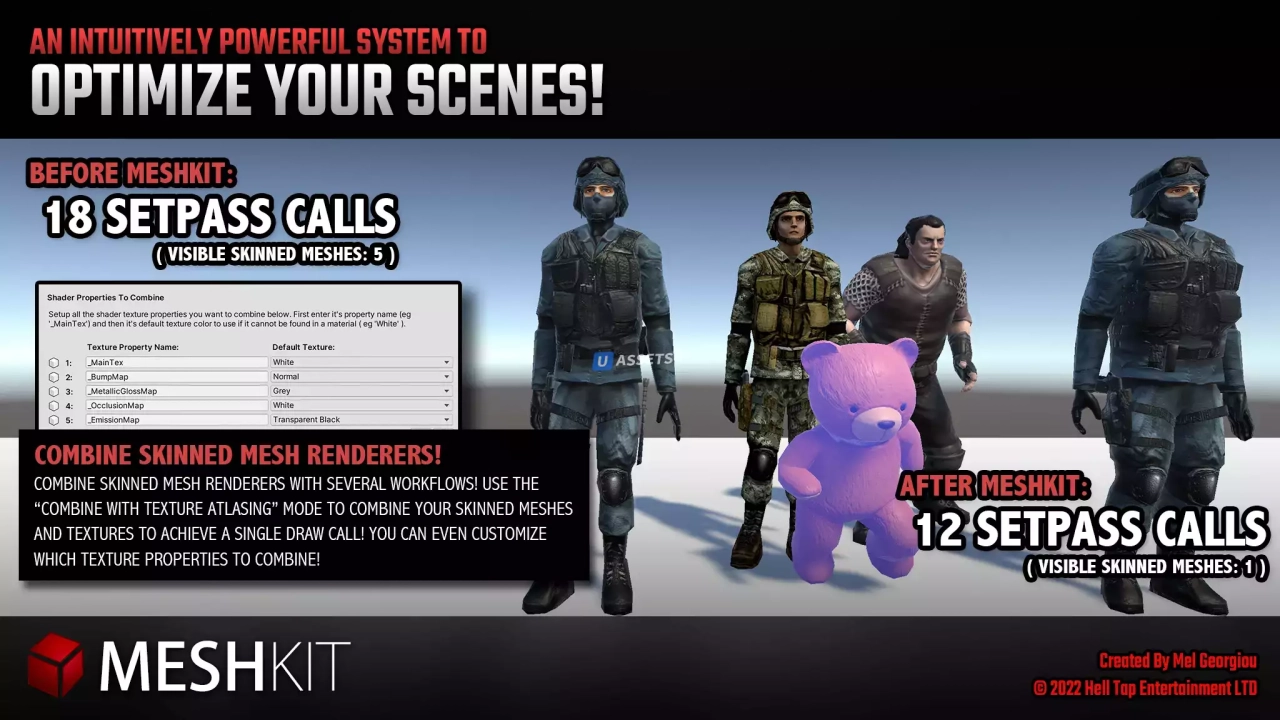 Screenshot #4 - MeshKit - Mesh Decimation, Separation, Combining and Editing Tools