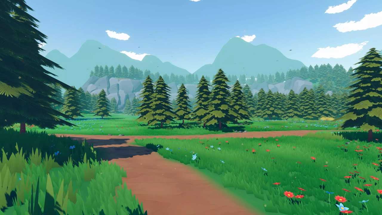 Screenshot #3 - Idyllic Woodlands - Stylized Fantasy RPG Environment