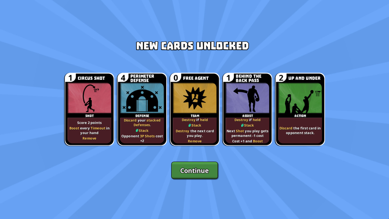 Screenshot #12 - Clutchtime: Basketball Deckbuilder