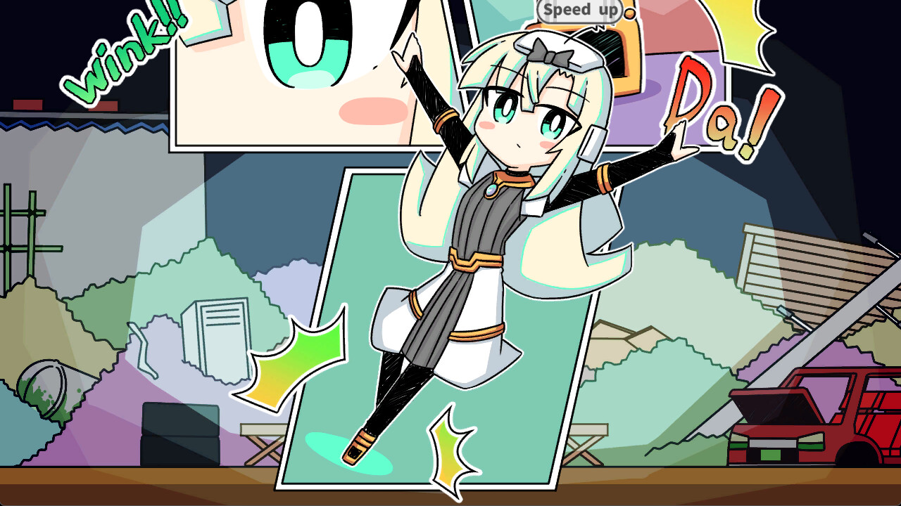 Screenshot #5 - Robot girl's dream -RobotBattleChampionship-
