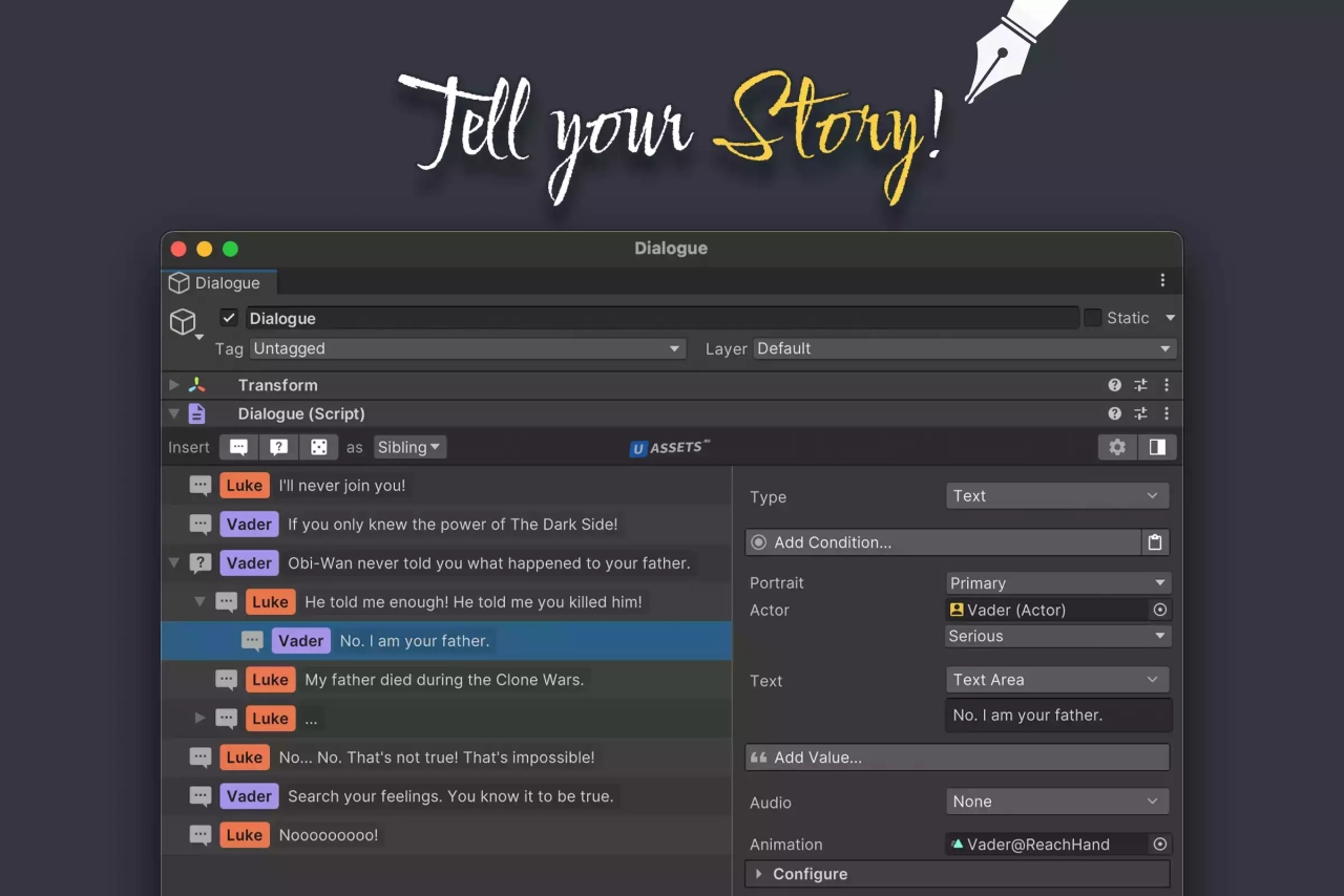 Screenshot #1 - DIALOGUE 2 - Game Creator 2 | Catsoft Works