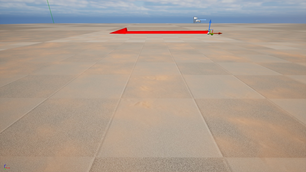 Screenshot #1 - Blowing Landscape Sands Effect (UE5)