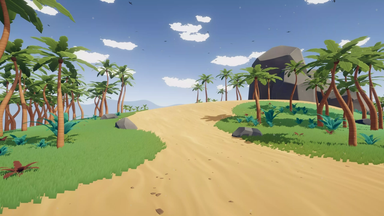 Screenshot #2 - Tropical Island - Stylized Fantasy RPG Environment