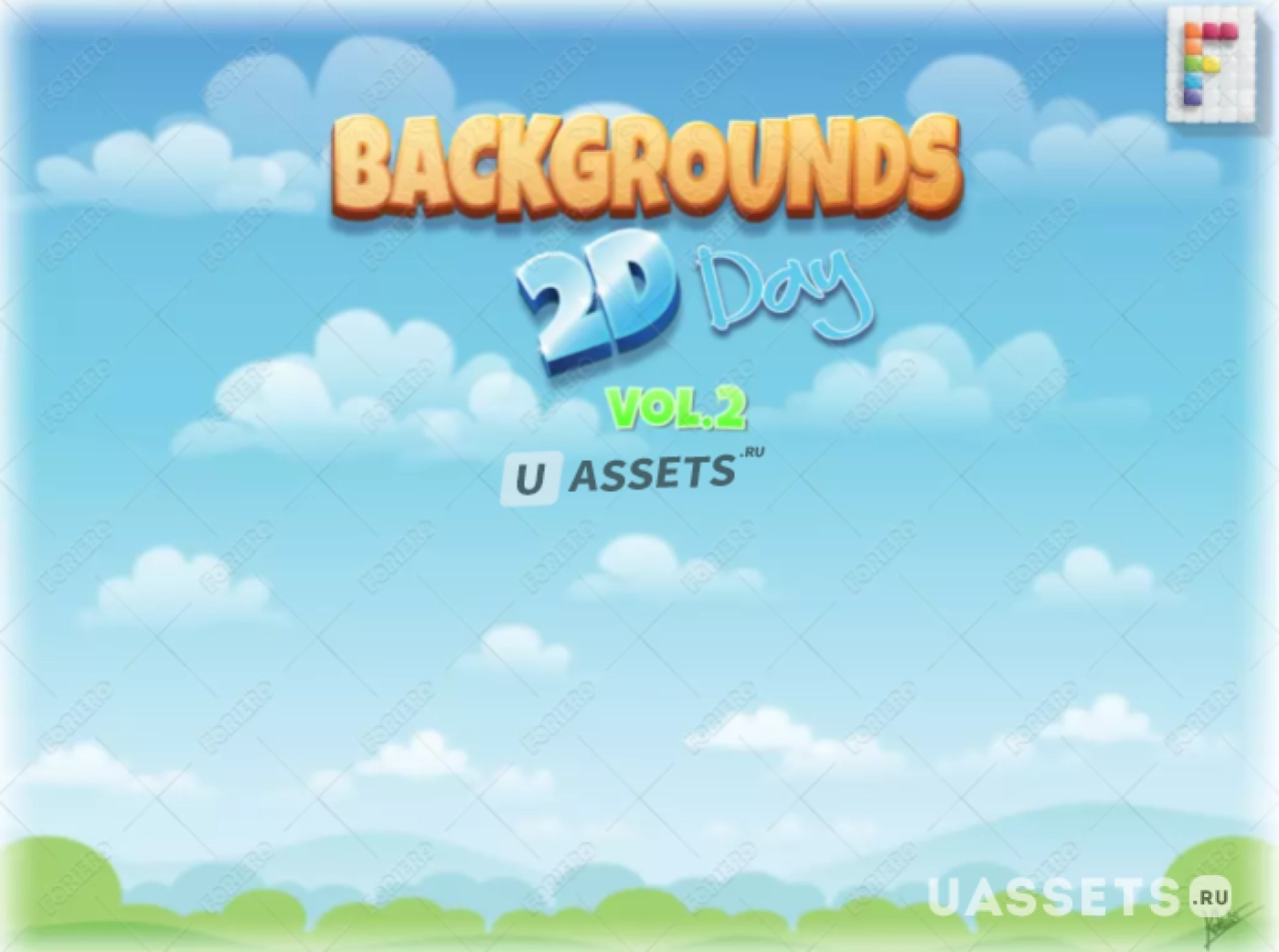 Screenshot #2 - Backgrounds 2D Vol. 2