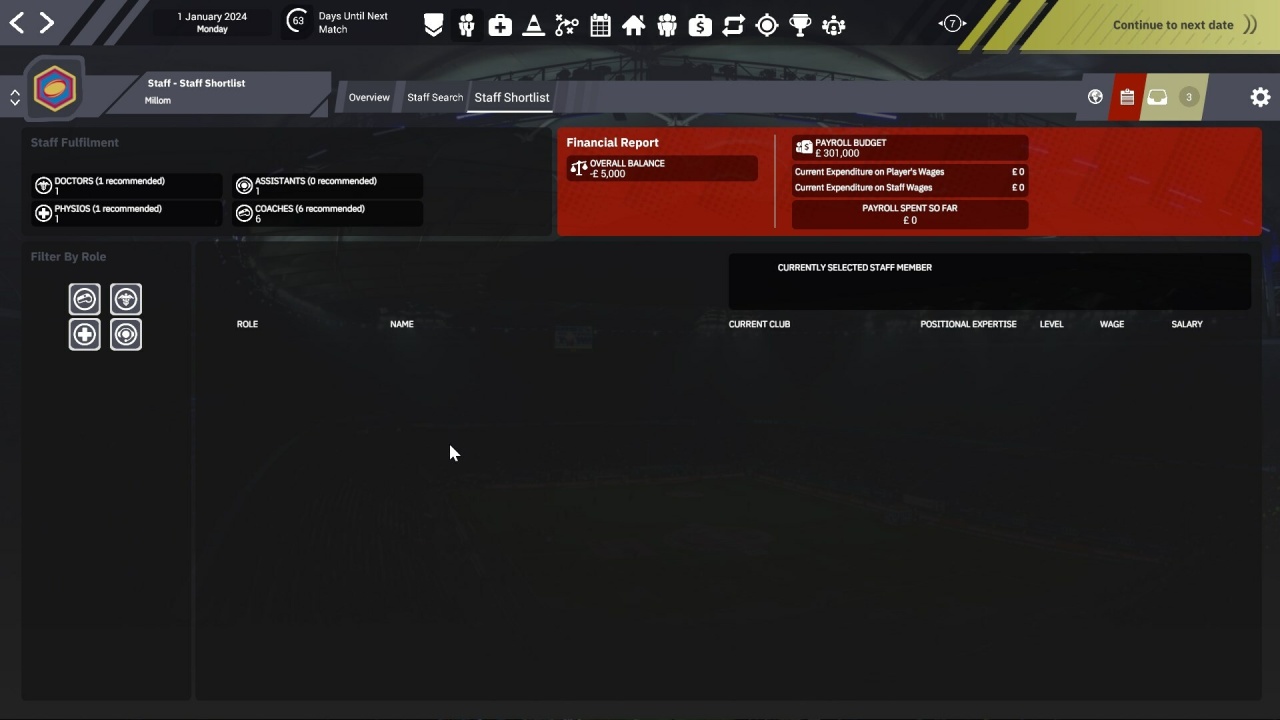 Screenshot #3 - Rugby League Team Manager 4