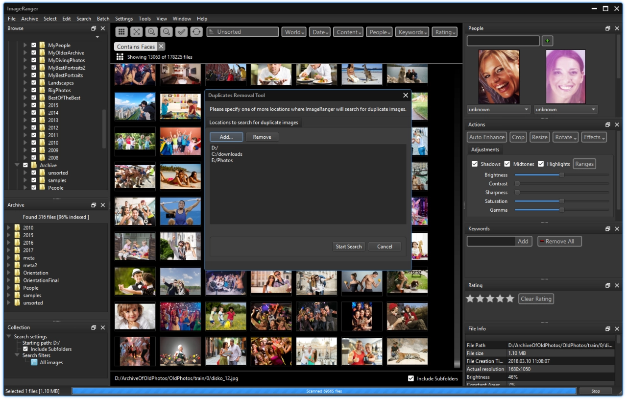 Screenshot #4 - ImageRanger Pro Edition 1.9.5.1881 + активация