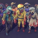 Screenshot #3 - POLYGON City Zombies - Low Poly 3D Art by Synty