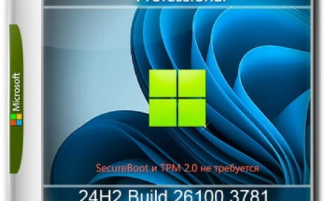 Windows 11 Pro с лаунчером by OneSmiLe 24H2 build 26100.3781
