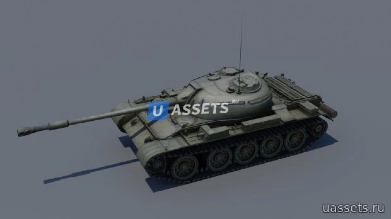 Screenshot #2 - Т-54  - 3D модель советского танка