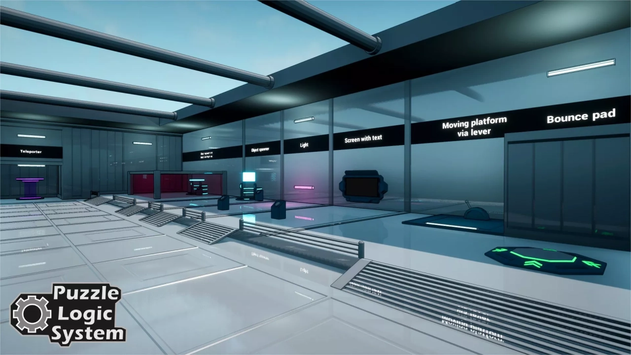 Screenshot #1 - Puzzle Logic System