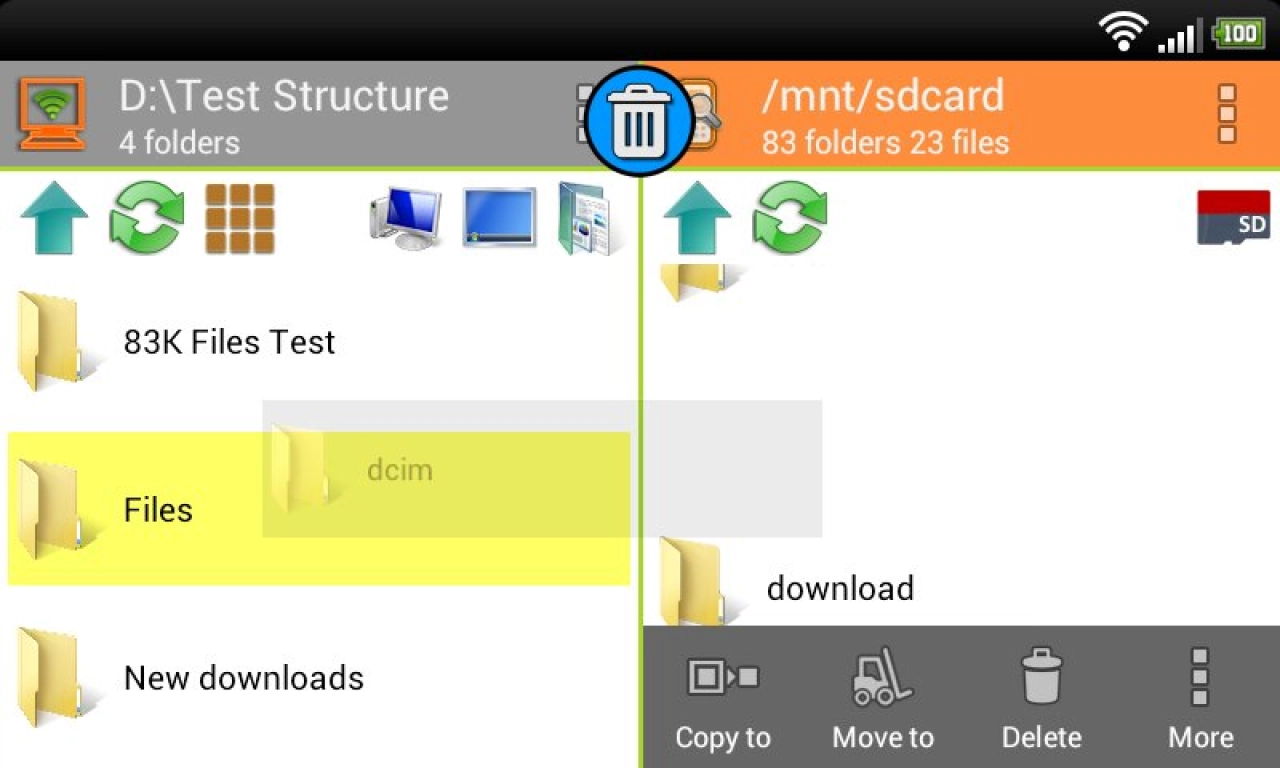 Screenshot #6 - WIFI PC FILE EXPLORER 1.5.26