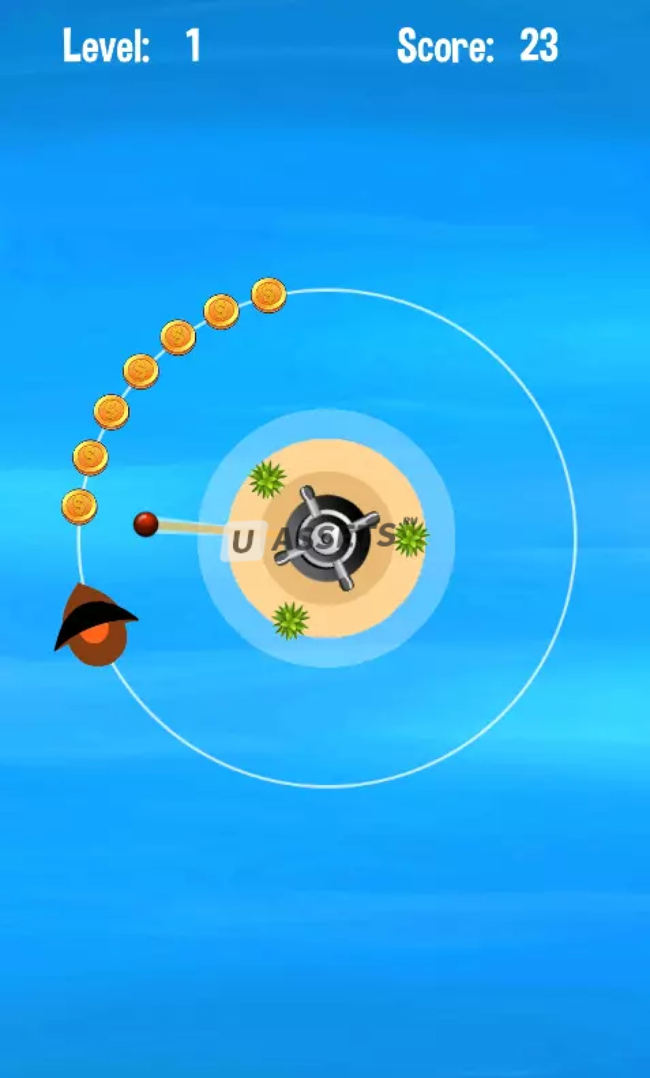 Screenshot #4 - Space Orbit (Addictive dodge & survive game template)