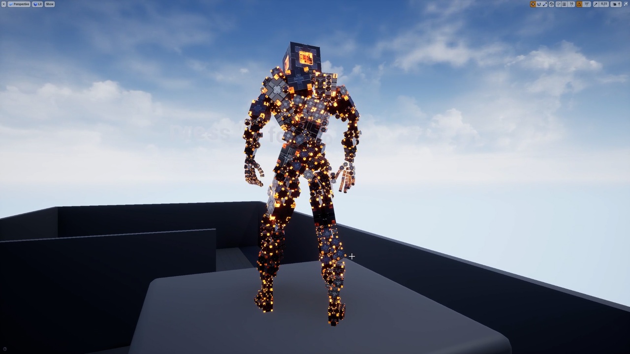 Screenshot #3 - Cyber Cubes: Mimic (4.27 and 5.0 – 5.7) for Unreal Engine