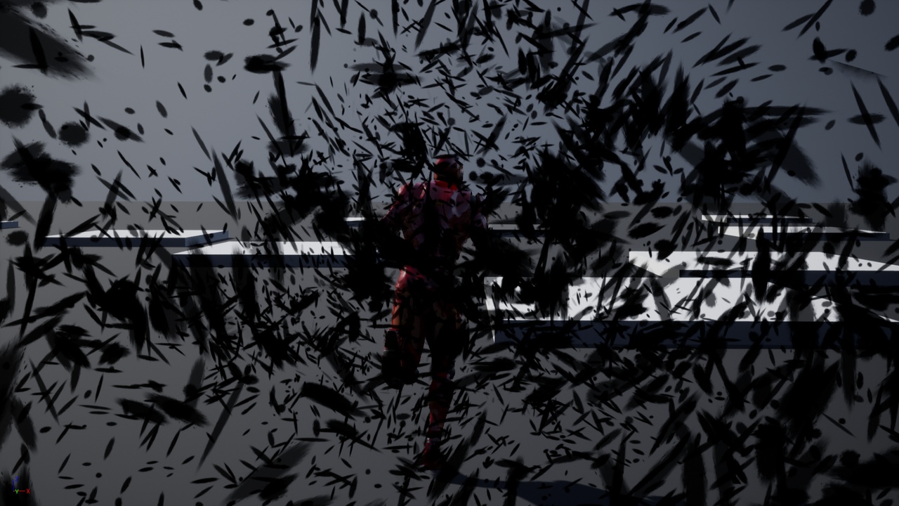 Screenshot #3 - Dash FX для Unreal Engine — набор эффектов