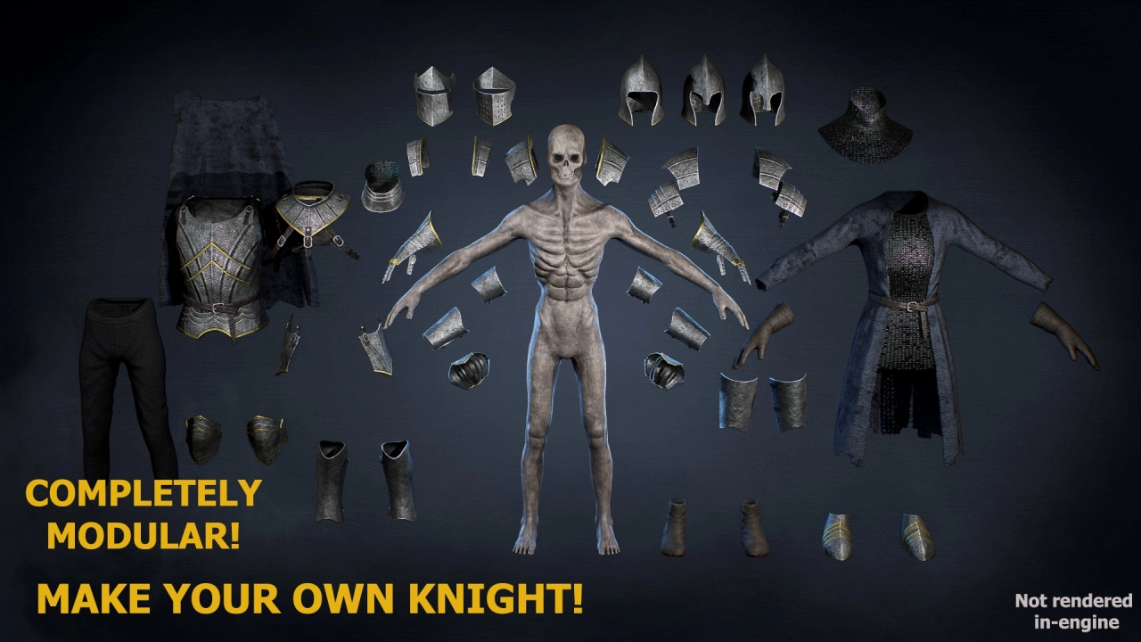 Screenshot #4 - Undead Knight UE5.4 asset