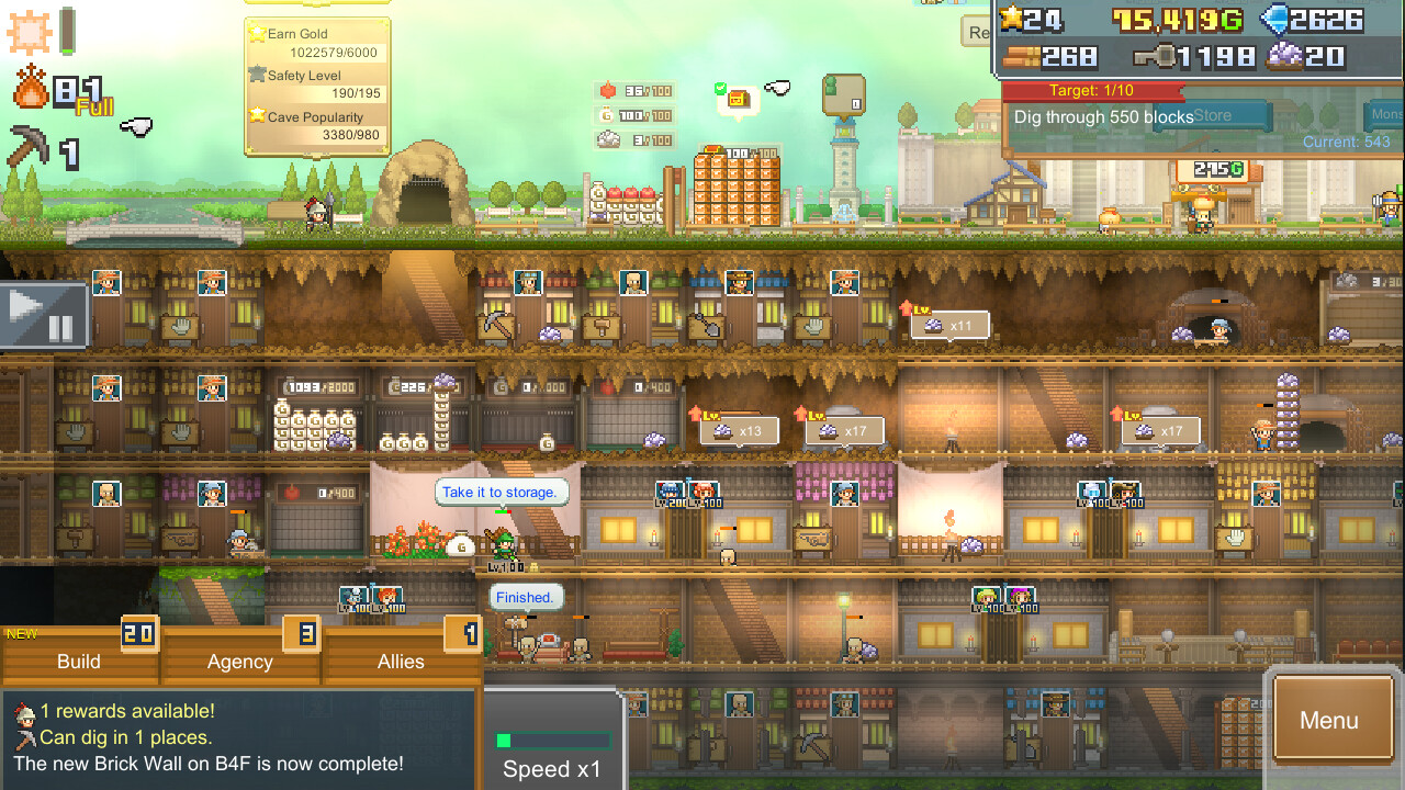 Screenshot #1 - Cavern Adventurers