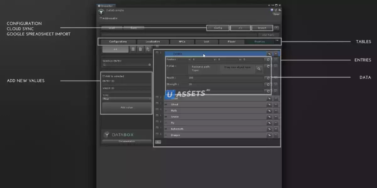 Screenshot #3 - Databox - Data editor & save solution