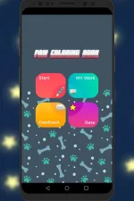 Screenshot #2 - РАСКРАСКА ЩЕНЯЧИЙ ПАТРУЛЬ. ФАНАРТ МУЛЬТИКОВ 1.5
