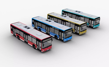 City Bus with Interior 3