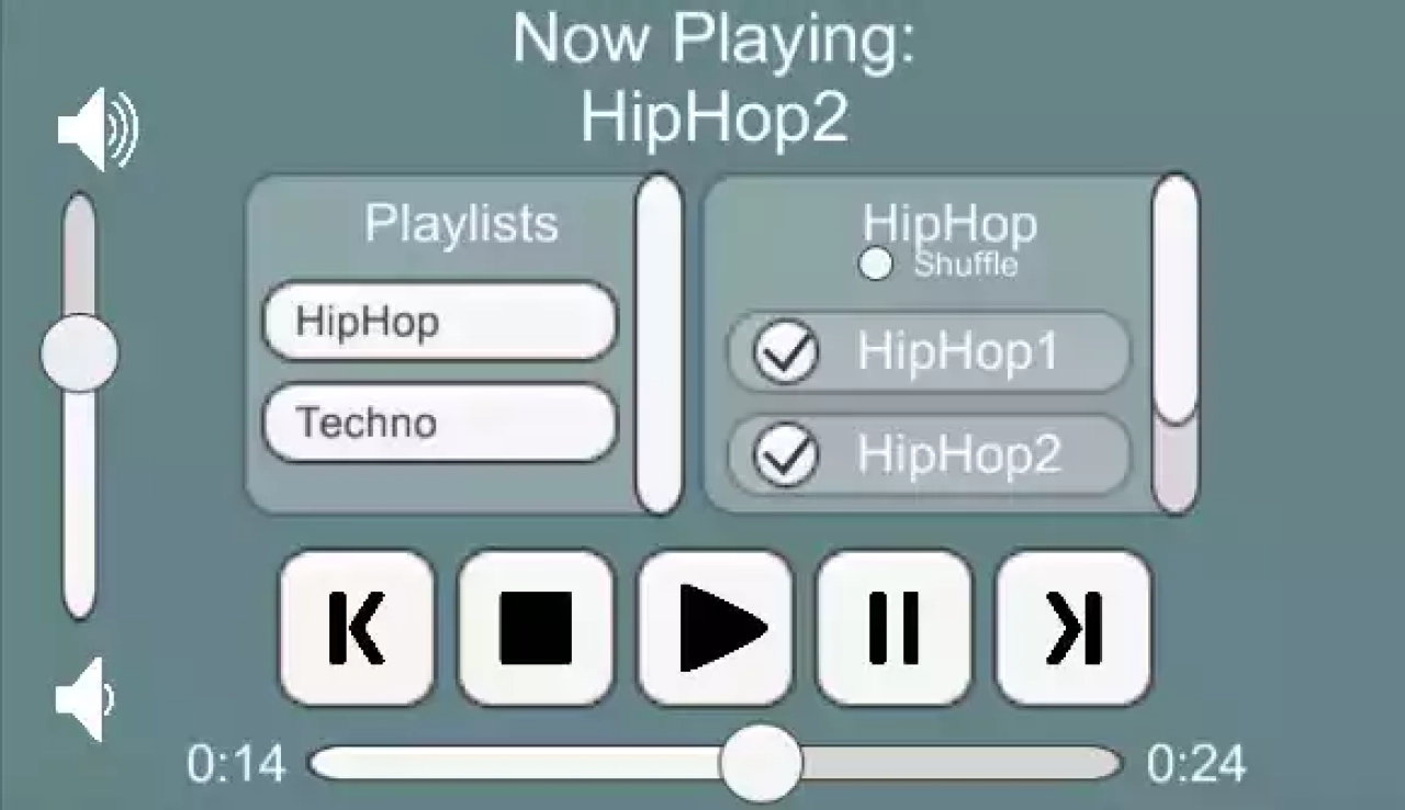 Screenshot #2 - Music Player