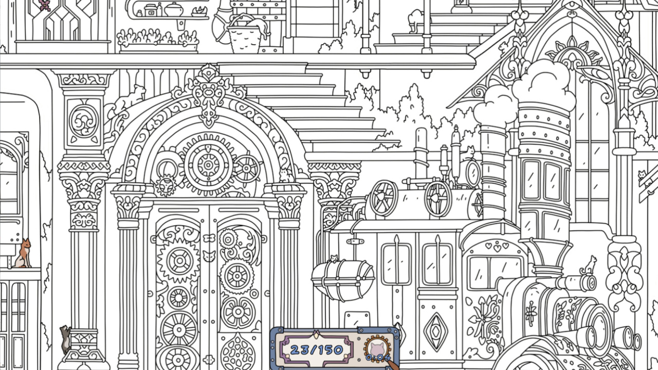 Screenshot #4 - HIDDEN CATS 3: Steampunk