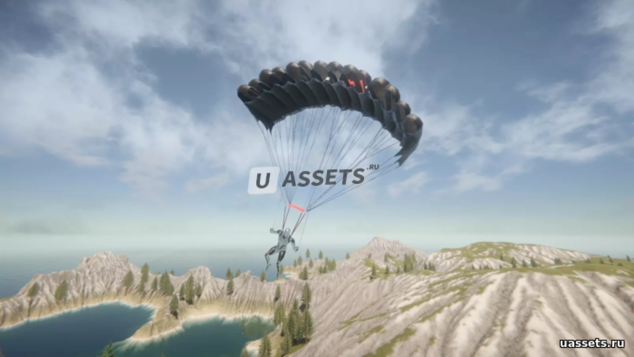 Screenshot #2 - Invector Parachute Add-on