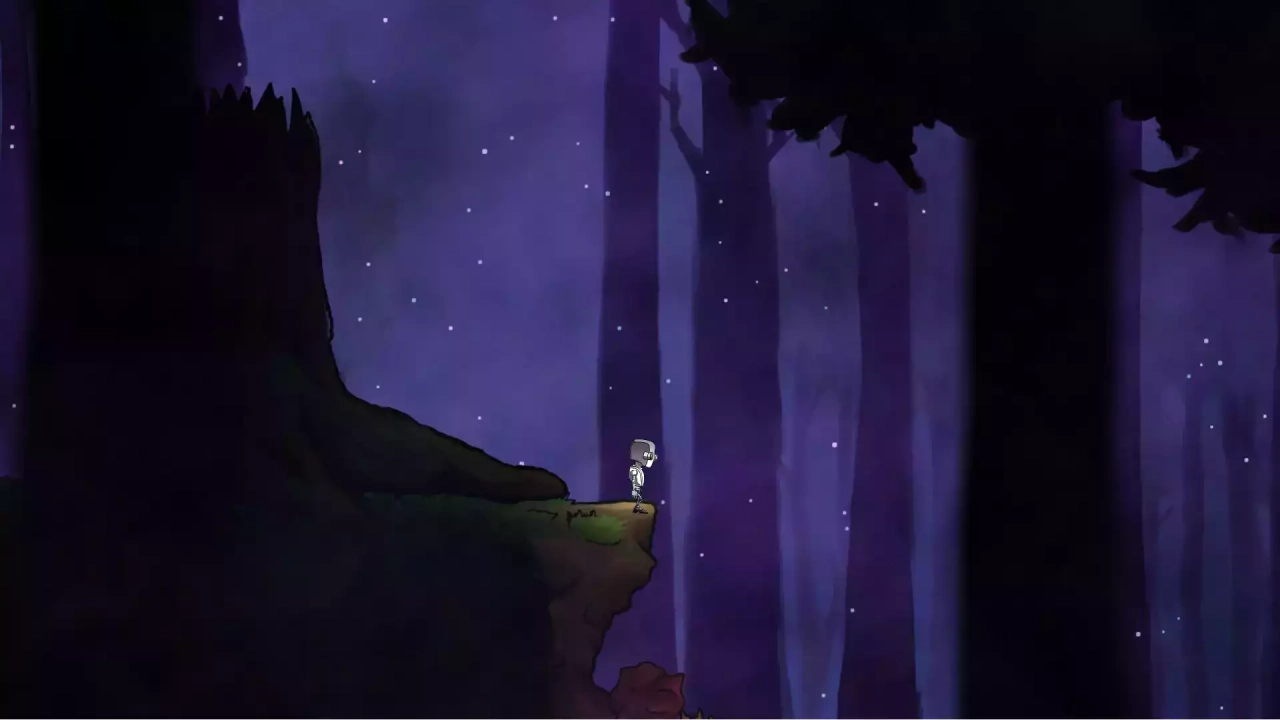 Screenshot #2 - 2D Magical Forest 4K Art Pack. Hand Drawn, Pastel Style!
