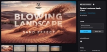 Blowing Landscape Sands Effect (UE5)