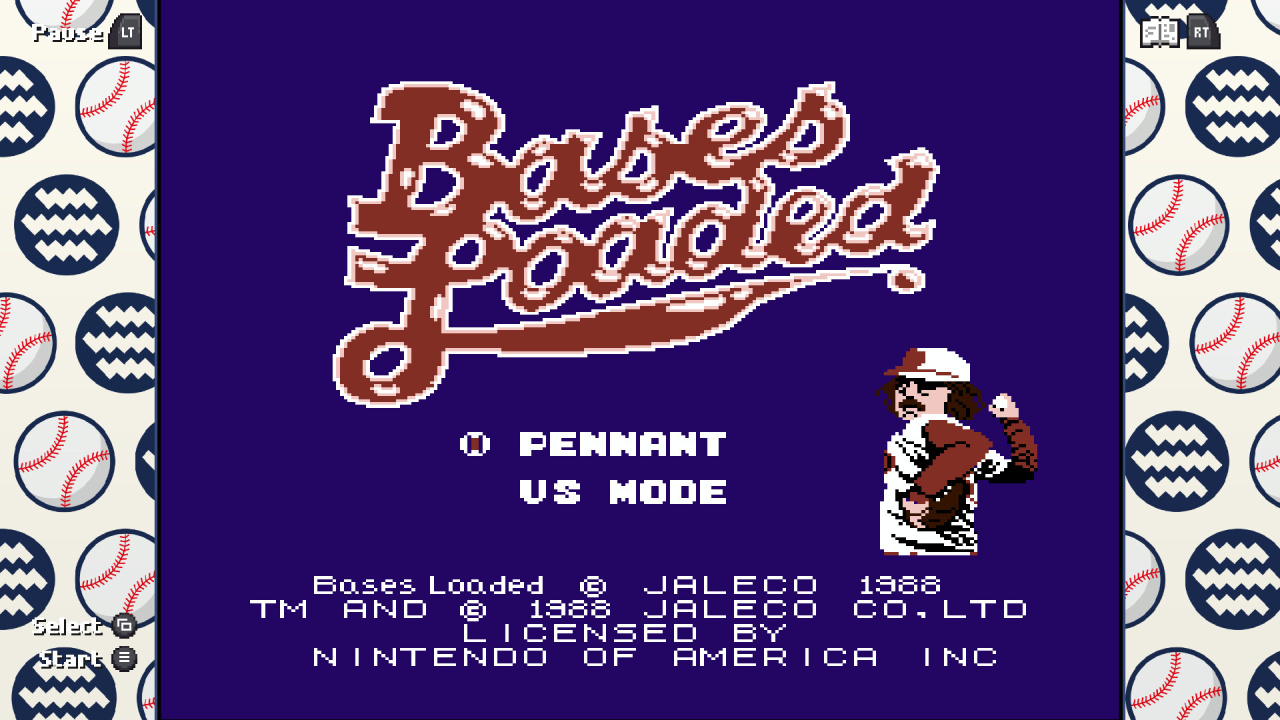 Screenshot #1 - Jaleco Sports: Bases Loaded