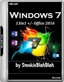 Windows 7 SP1 (x86/x64) 13in1 + Office 2016 by SmokieBlahBlah