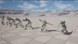 Screenshot #3 - Fire Power Ability Animation Pack (UE5.7)
