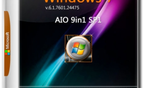 Windows 7 SP1 Build 7601.24475 [9in1] by ivandubskoj x64bit