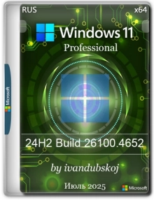 Windows 11 Pro 24Н2 Build 26100.4652 by ivandubskoj
