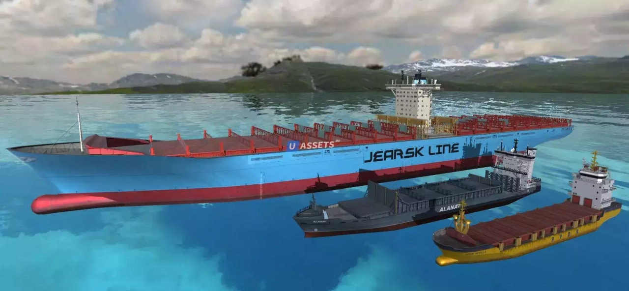 Screenshot #2 - Container Ships (set 2)