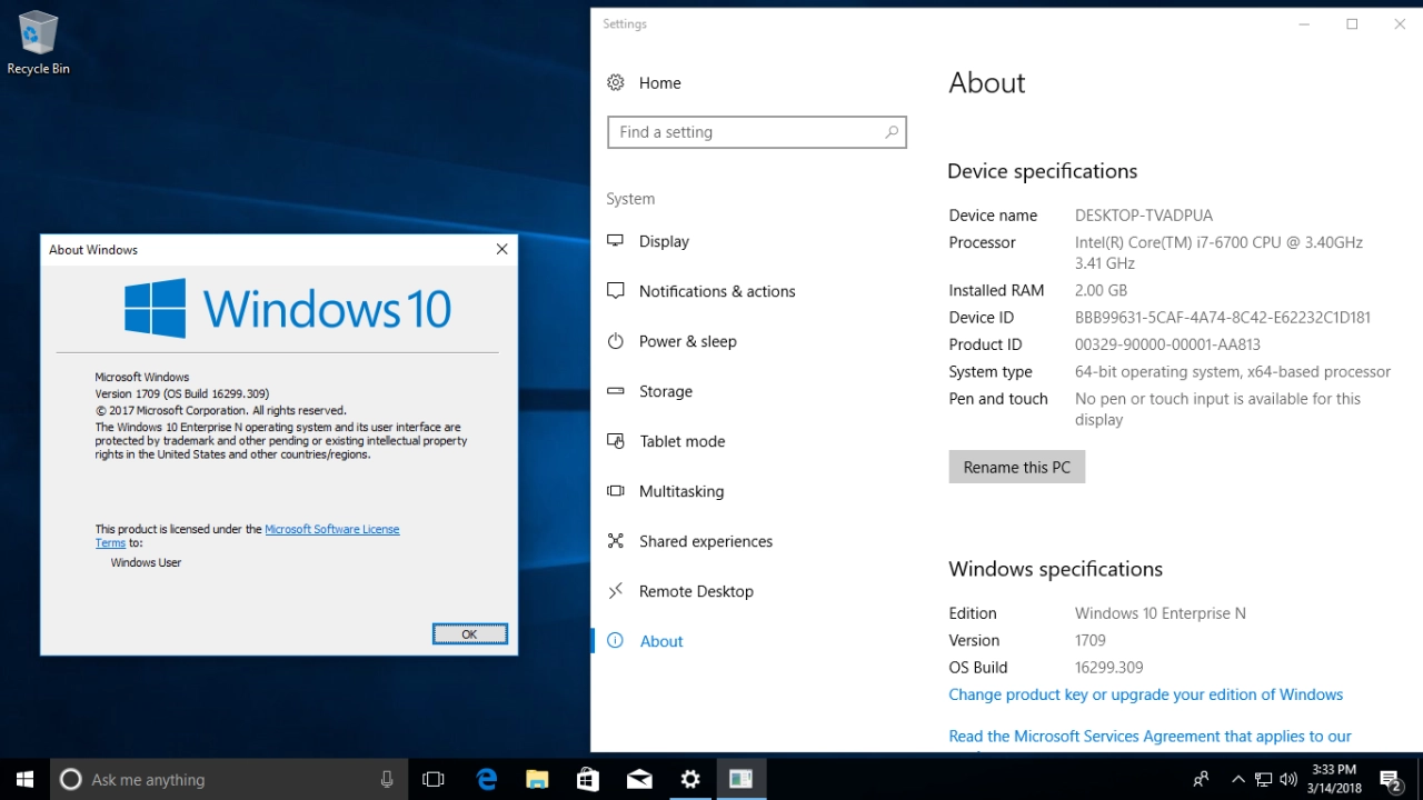 Screenshot #7 - Windows 10 Version 1709 (16299.309) AIO x86-x64