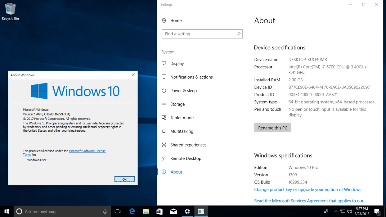 Screenshot #6 - Windows 10 Version 1709 (16299.334) x86-x64 AIO [60in1]