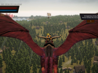 Screenshot #3 - On the Dragon Wings - Birth of a Hero