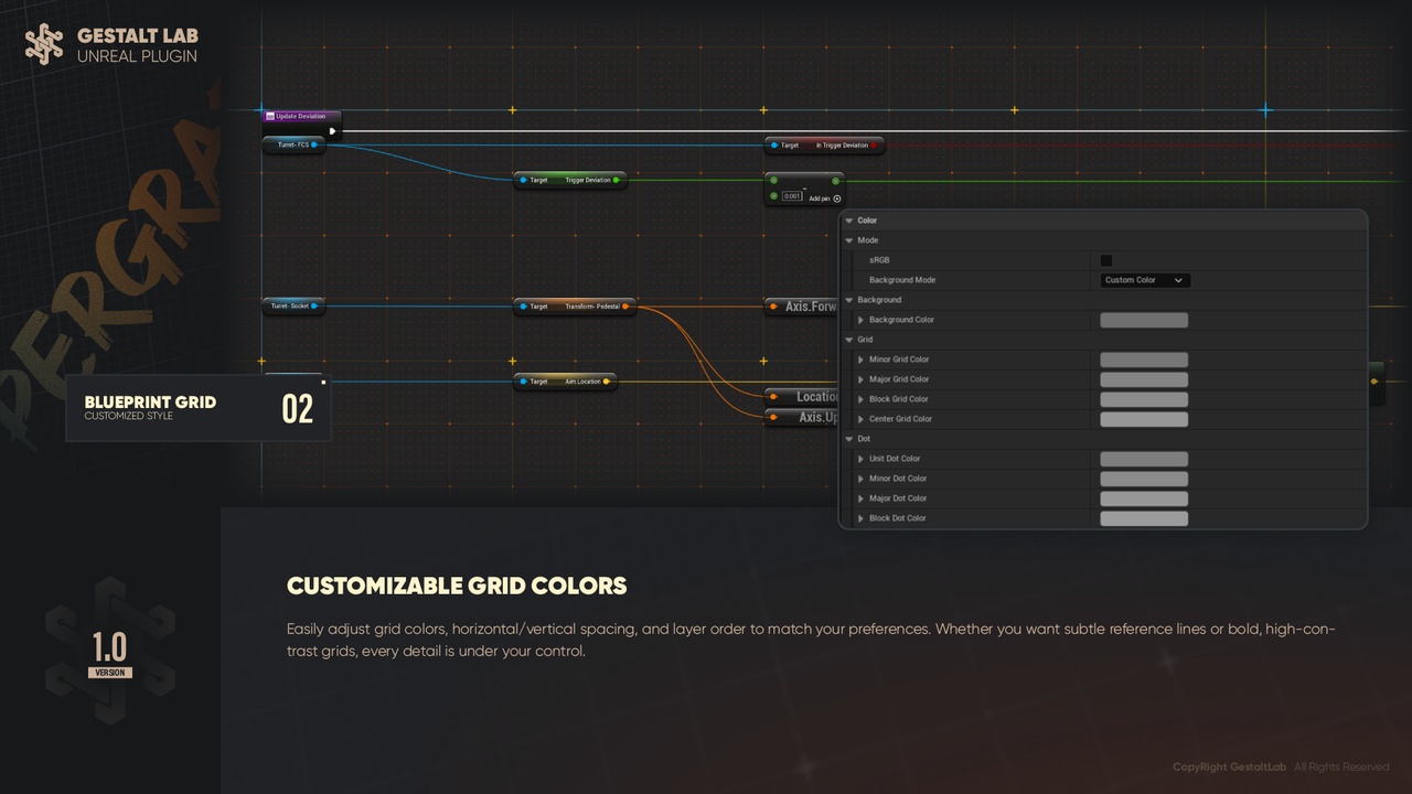Screenshot #1 - Плагин Custom HyperGrid Unreal Engine – v5.5