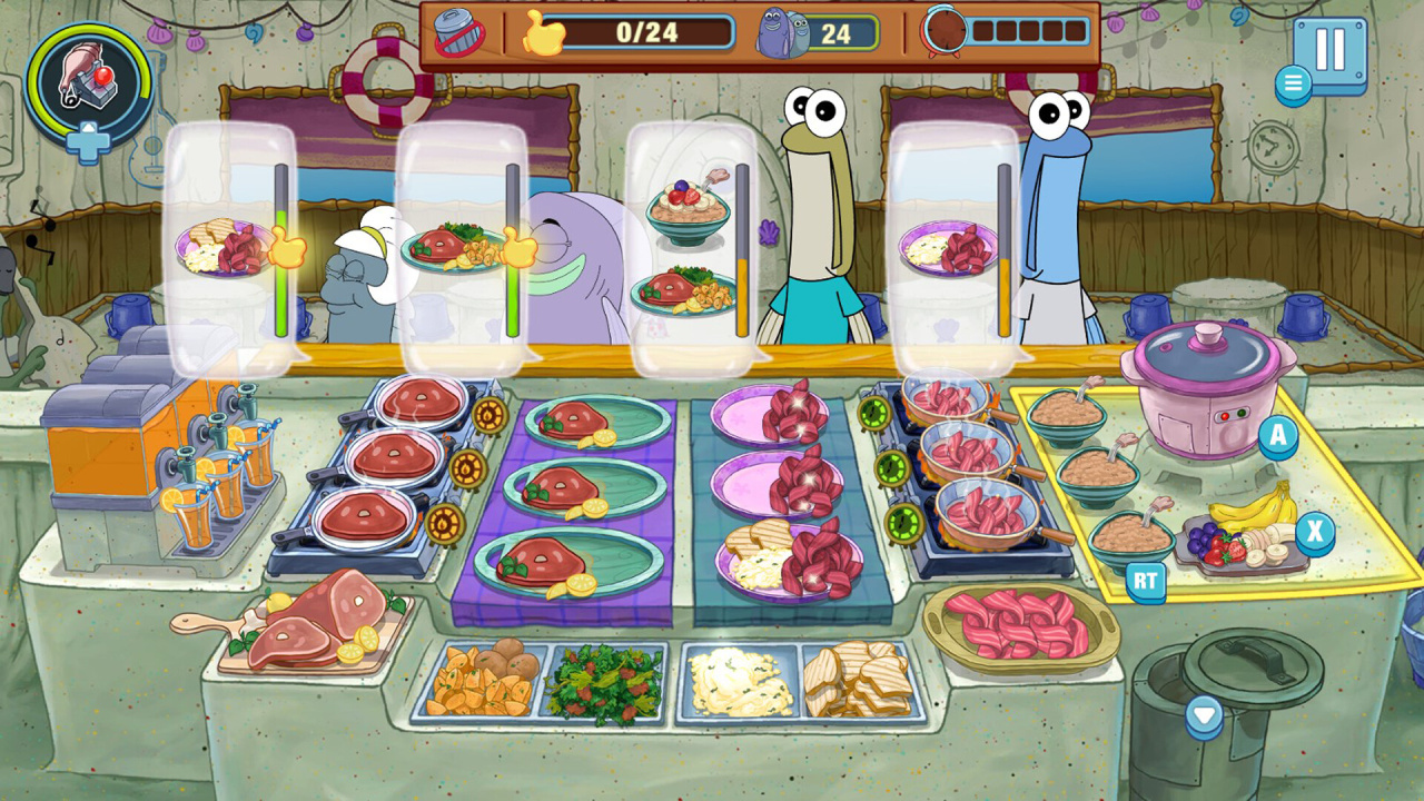 Screenshot #1 - SpongeBob: Krusty Cook-Off