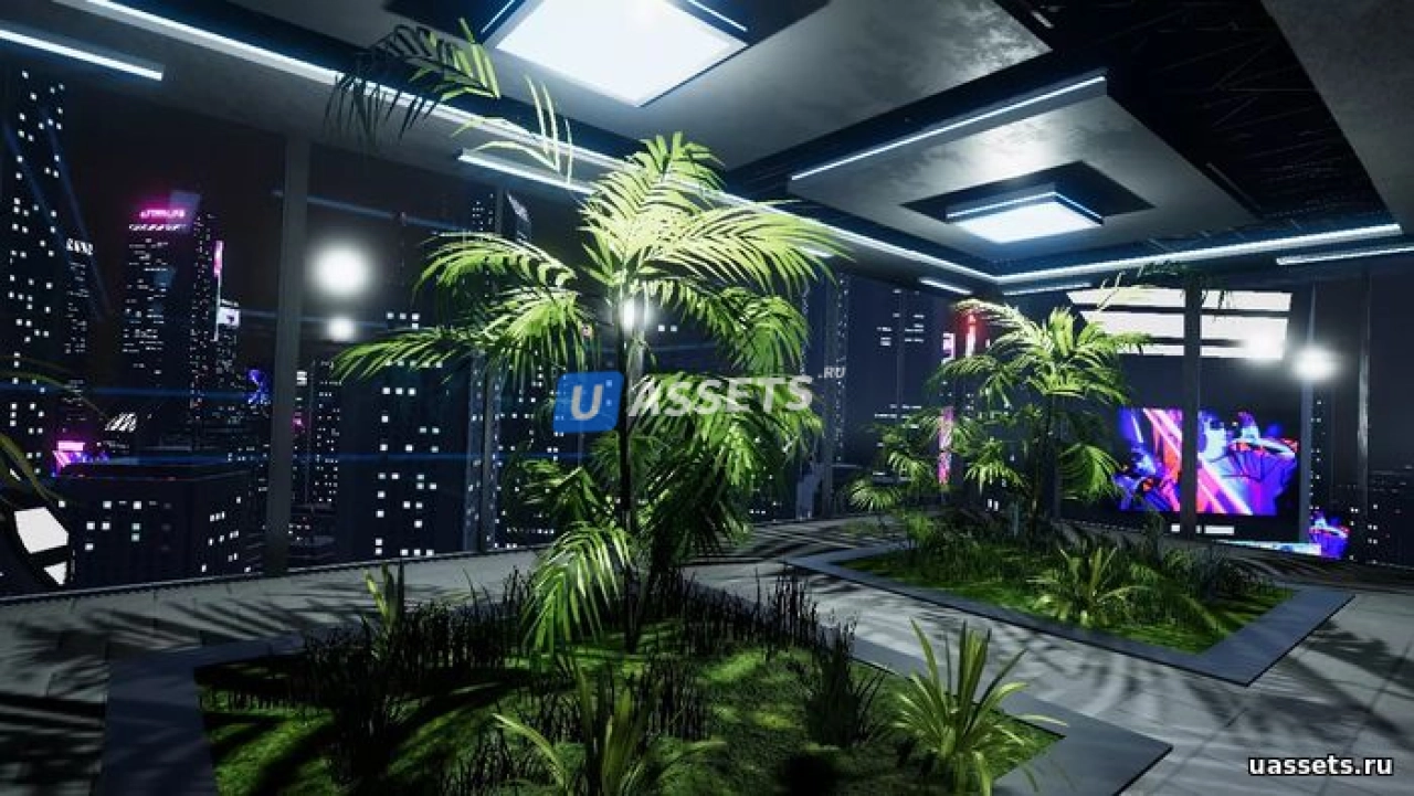 Screenshot #3 - Futuristic Scifi Interior