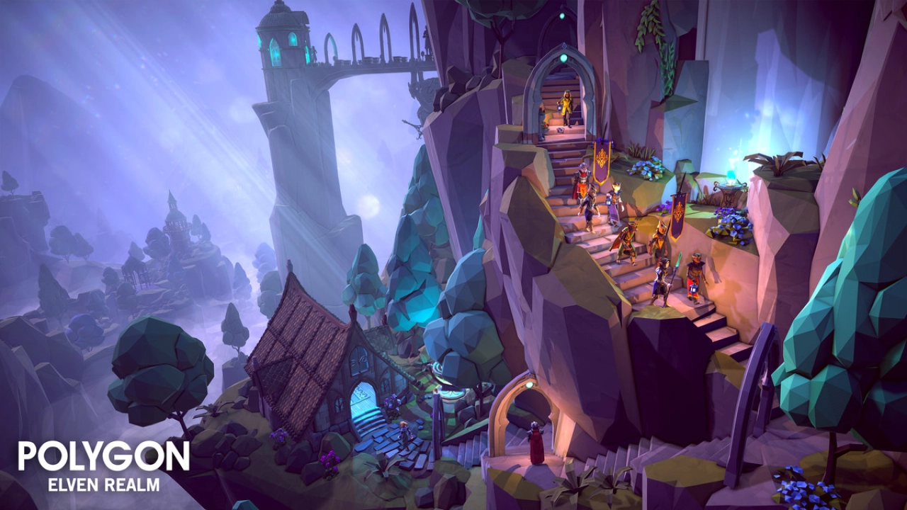 Screenshot #15 - POLYGON - Elven Realm Pack - Art by Synty Unity